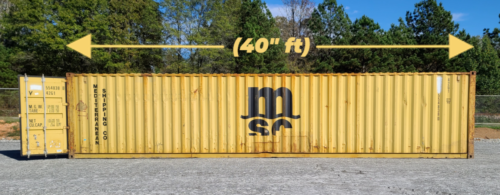 Standard 40 Ft x 8 Ft Shipping Containers image 3
