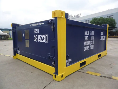 10ft DNV 2.7-1 Half Height Open Top Containers image 0