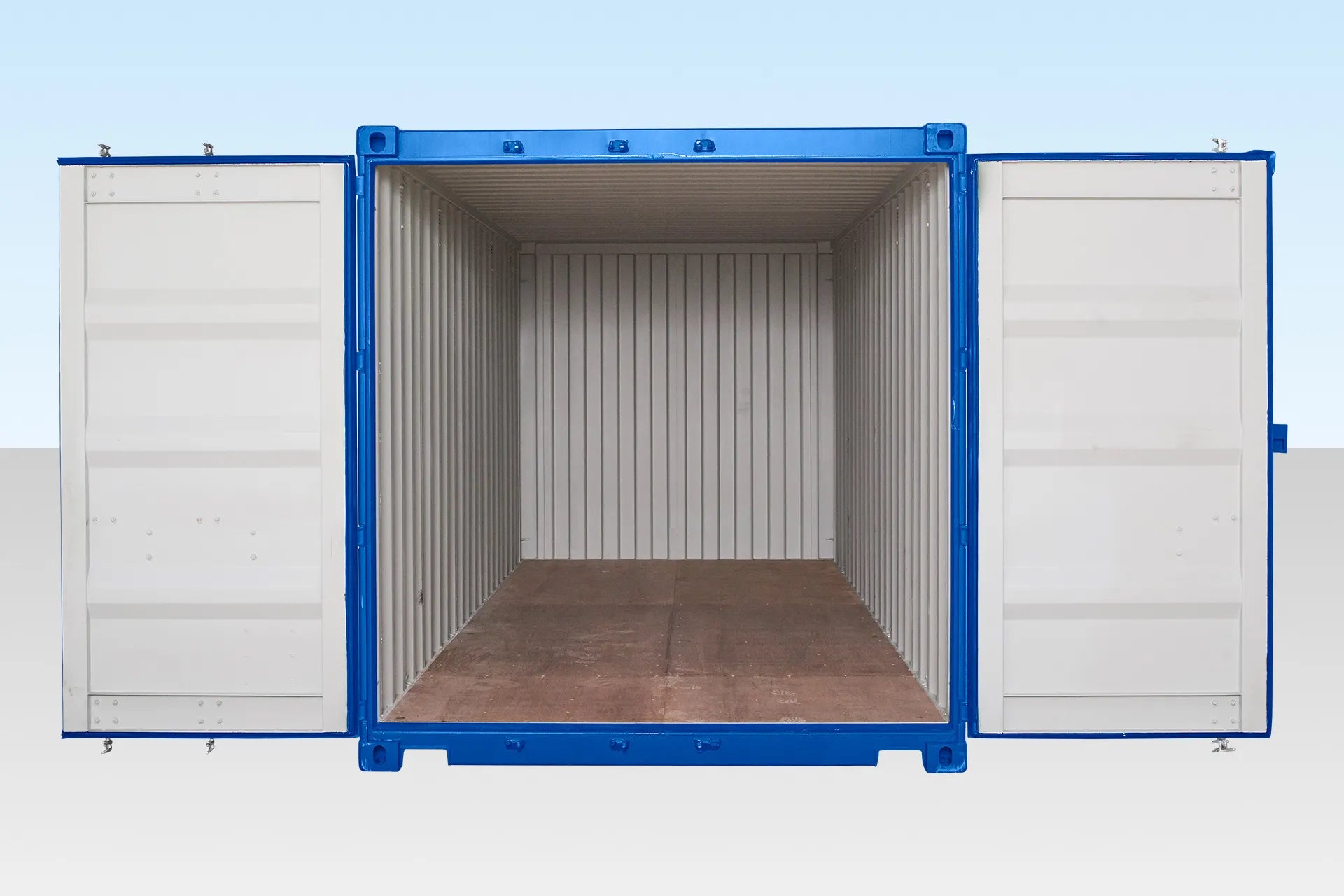 20Ft Shipping Container (One Trip) – Blue image 1