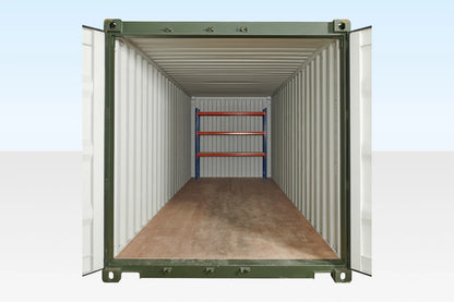 Adjustable, Heavy Duty Three Tier Racking For Rear Of Container image 1
