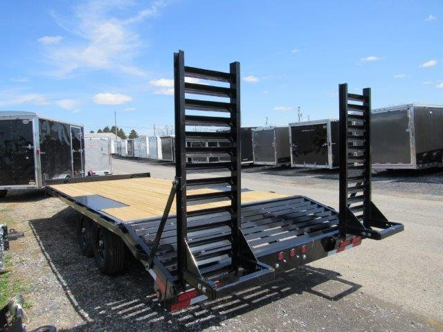 Big Tex 102″ x 20′ Deckover Equipment Trailer – Self Clean Beavertail image 0