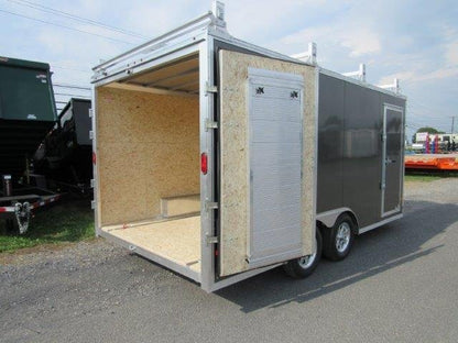 Cargo Pro 8.5×16 Aluminum Enclosed V-Nose Trailer image 3