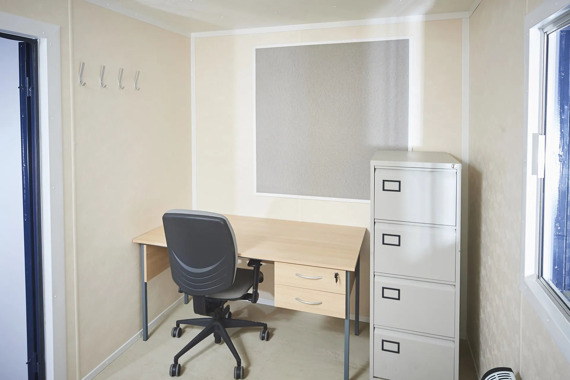12Ft x 8Ft Steel Anti-Vandal Office Cabin image 0