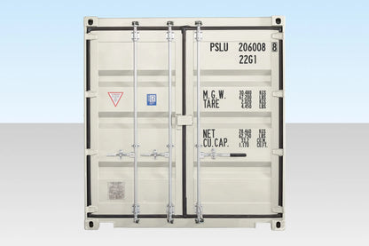 20Ft Shipping Container (One Trip) – White image 2