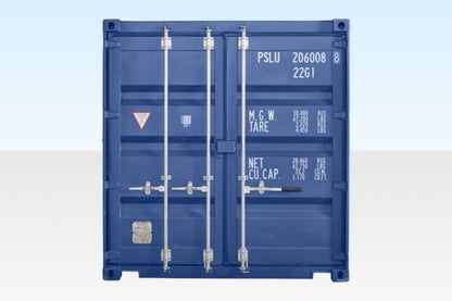20Ft Shipping Container (One Trip) – Blue image 1