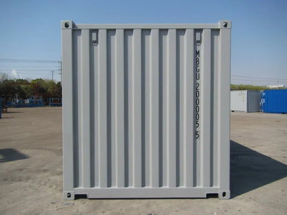 Grey New build 20ft Shipping Container image 3