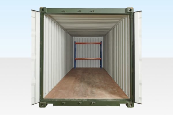 Adjustable, Heavy Duty Two Tier Racking For Rear Of Container image 0
