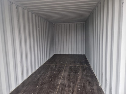 New 20Ft Shipping Container One Trip Green Easy Opening Door image 1