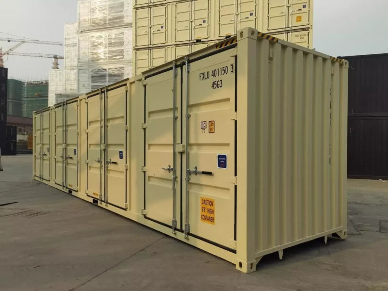 New 40ft HC Open Side Container with 4 Doors –One Trip – For Sale image 2