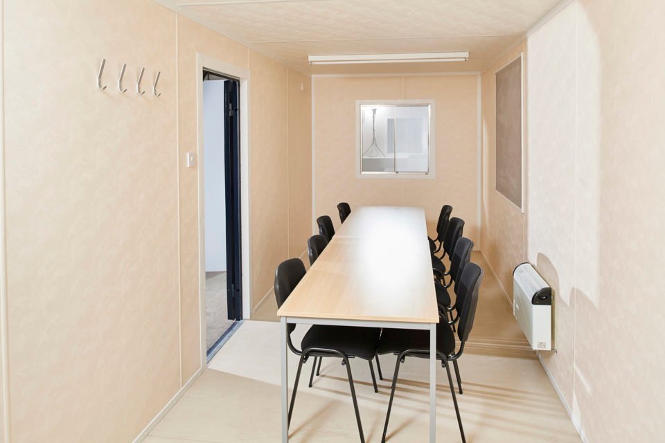 24Ft x 9Ft Steel Anti-Vandal Office Cabin image 1