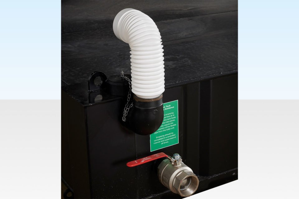 3+1 Sit On Waste Tank 6500 LTR image 1