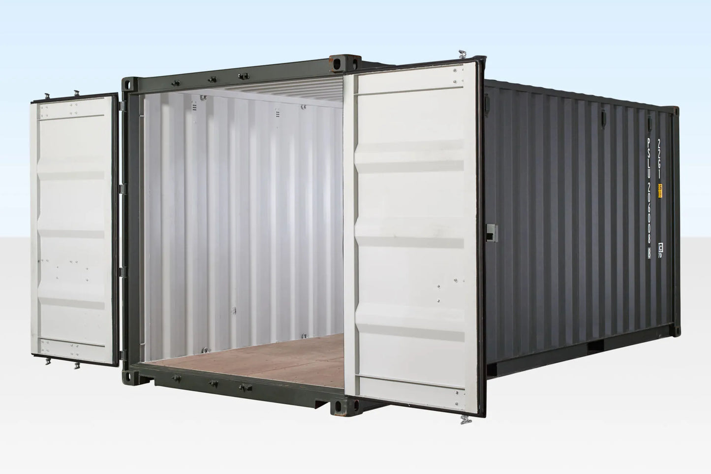 20Ft Shipping Container (One Trip) – Dark Green image 1
