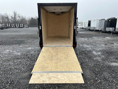 ATC 6 x 10 Aluminum Enclosed Cargo Trailer – Black Trim image 1