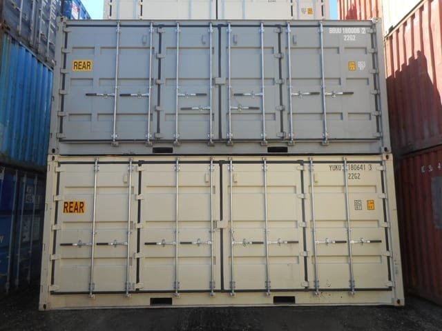 20ft Long Openside Containers 8’6′ H and 9’6″ H image 1