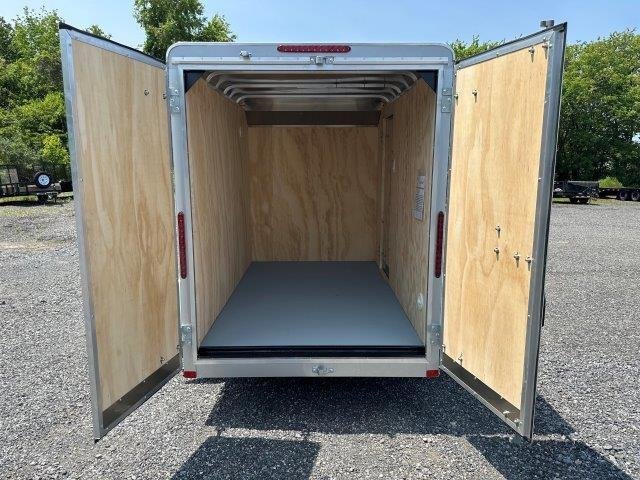 Car Mate 5 x 8 Enclosed Cargo Trailer – Torsion Axle image 1
