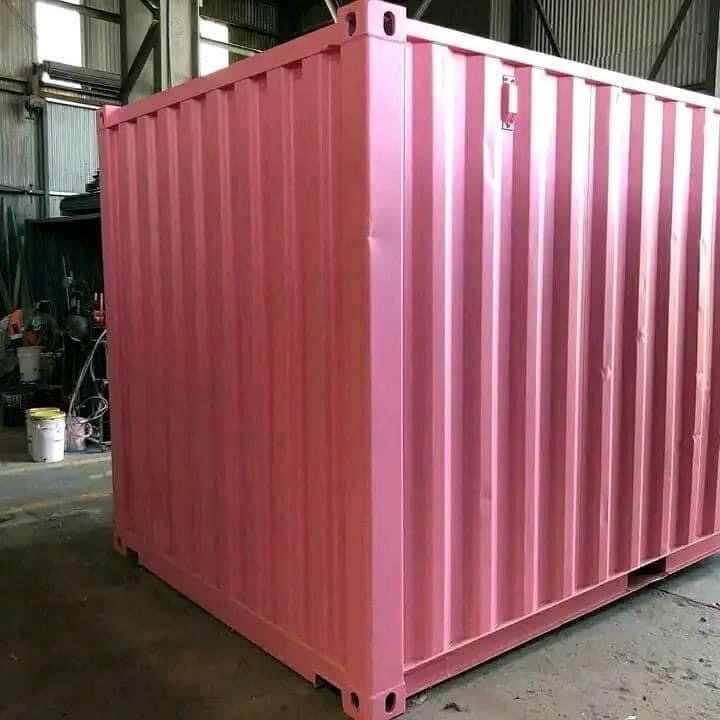 10 ft Pink Container with Roll‑Up Door image 2