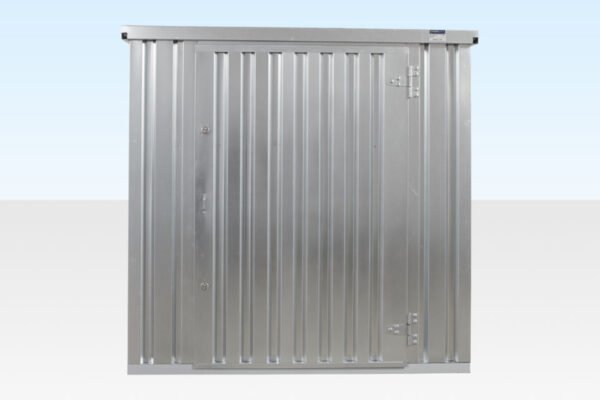 3M X 2.1M Flat Pack Storage Container – Galvanised image 0