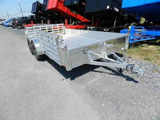 Sport Haven 7×14 Dual Axle Utility Trailer – Side ATV Ramp image 0