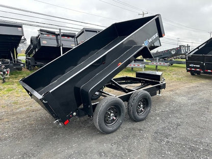 BWise 5 x 10 Low Profile Dump Trailer – Spreader Gate image 3