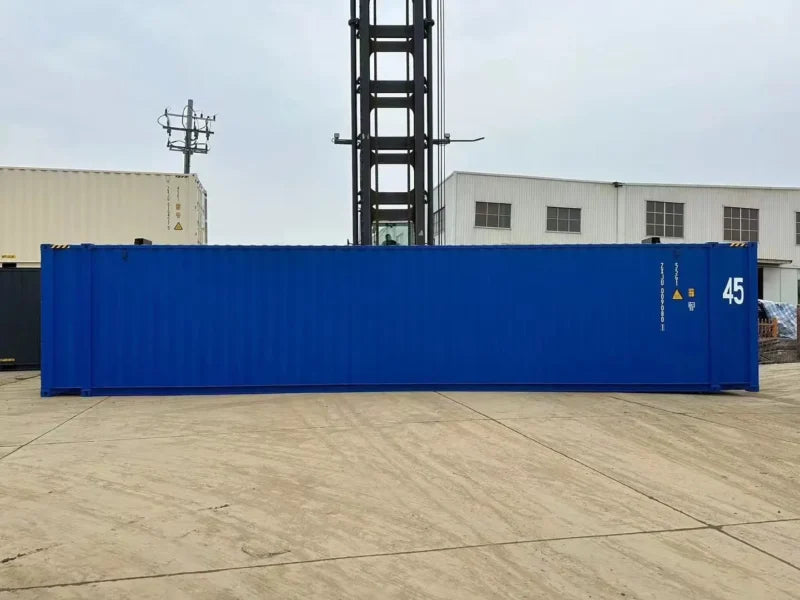New 45‑ft High Cube Shipping Container – Bold Blue Finish image 2