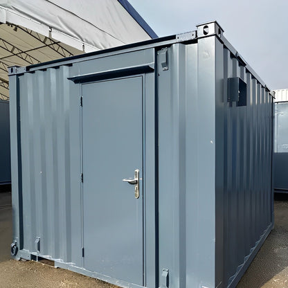10ft × 8ft Shipping Container Office | Portable Anti-Vandal Building image 1