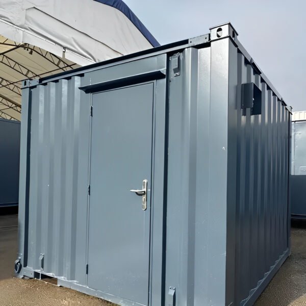 10ft × 8ft Shipping Container Office | Portable Anti-Vandal Building image 16
