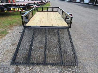 Premier 5 x 10 Landscape Utility Trailer – Rear Ramp Gate image 1
