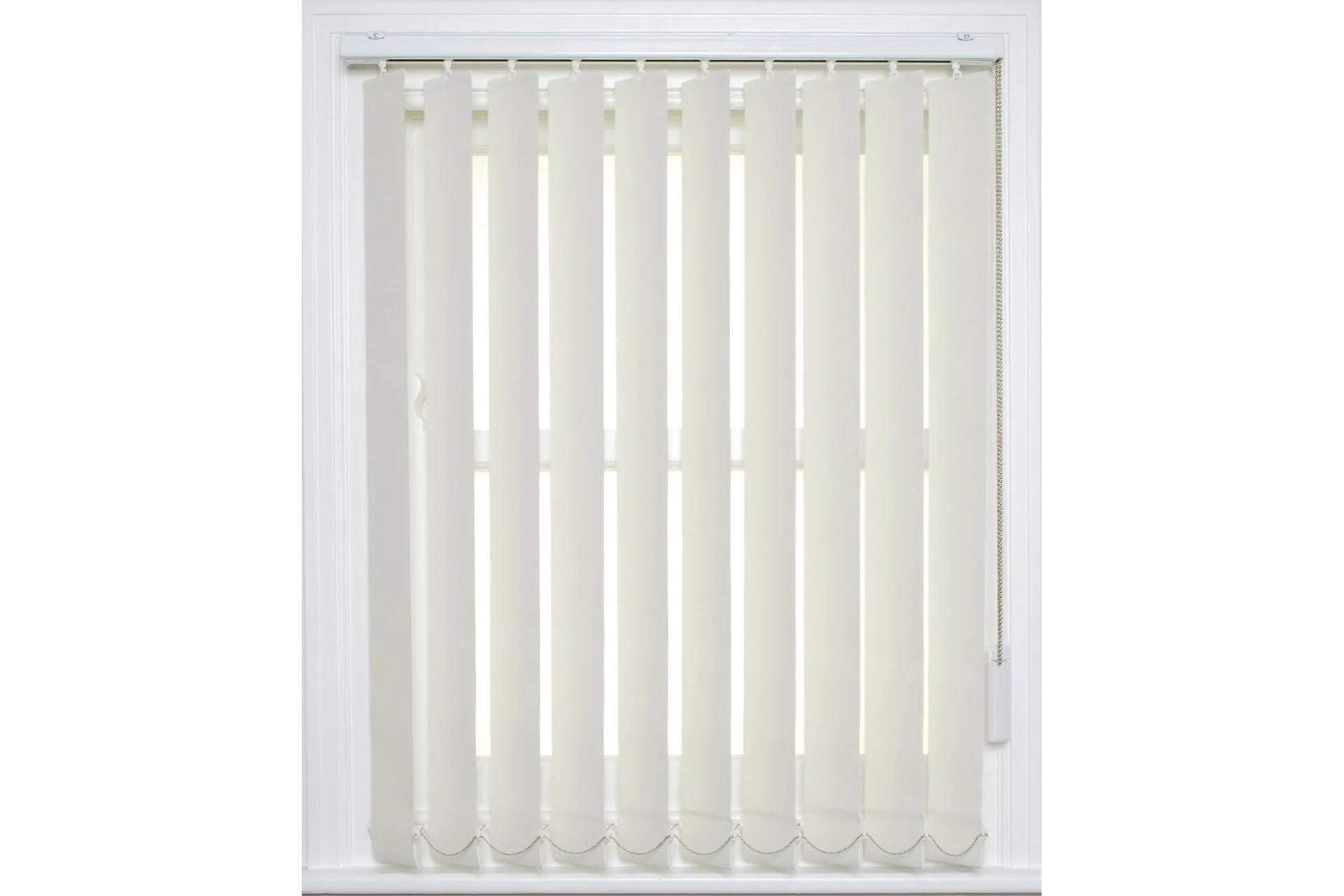 Jackleg Cabin Vertical Window Blind image 0