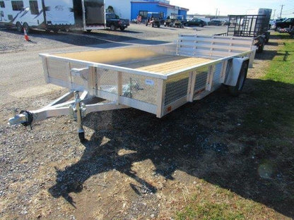 Sport Haven 7×14 Aluminum Utility Trailer – ATP Sides image 1