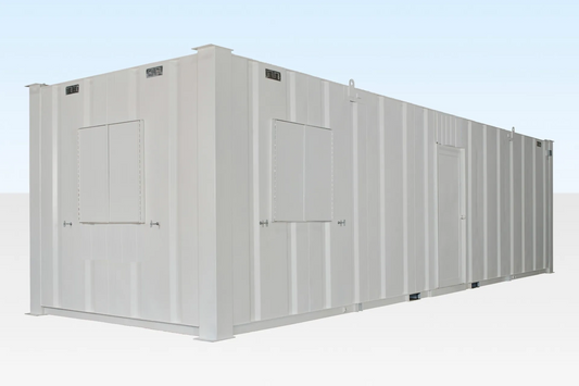 32Ft x 10Ft Steel Drying Room Cabin image 0