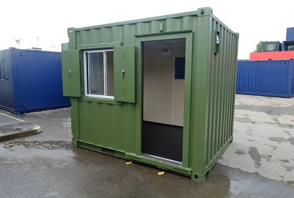 10ft X 8ft Custom Shipping Container Office image 9
