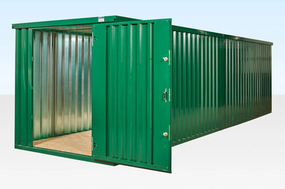 8M X 2.1M End Linked Flat Packed Container Bundle (Powder Coated) image 0