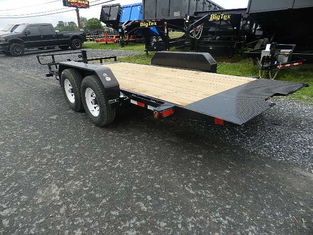 Big Tex 7 x 16 Full-Tilt Equipment Trailer – Removable Fenders image 2