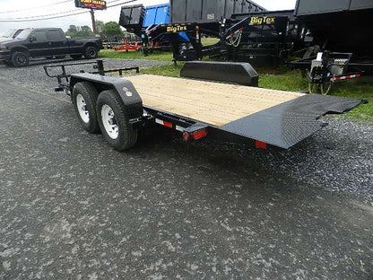 Big Tex 7 x 16 Full-Tilt Equipment Trailer – Removable Fenders image 2