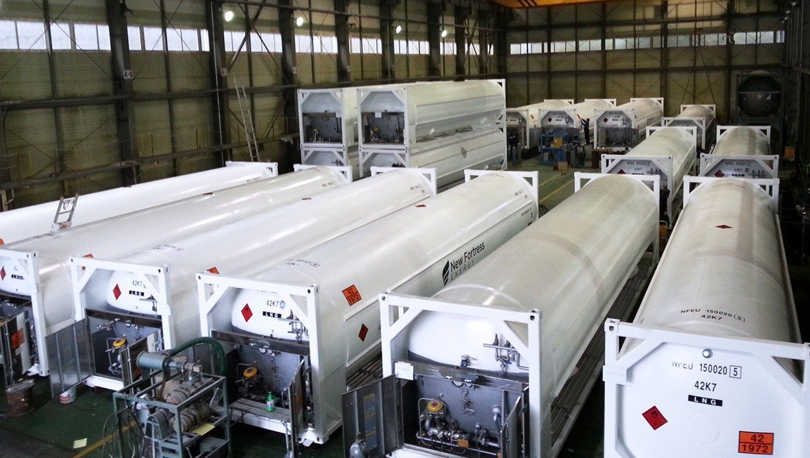 T75 40ft Cryogenic LNG ISO Tanks image 0