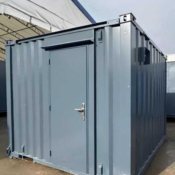 10ft × 8ft Shipping Container Office | Portable Anti-Vandal Building image 10