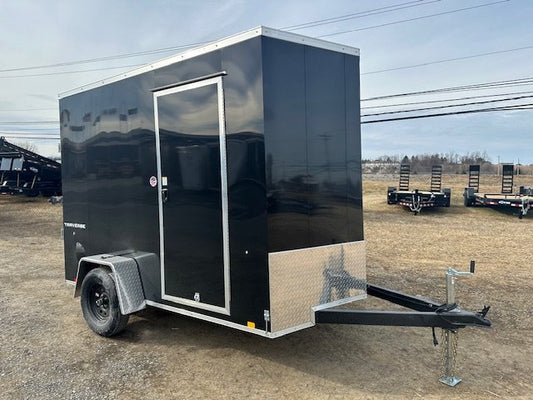 Formula 6 x 10 Enclosed Cargo Trailer – Rear Ramp Door image 0