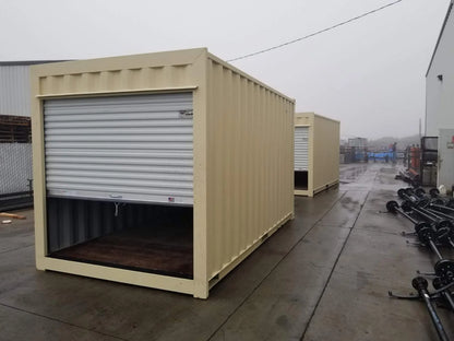 16Ft Storage Container With Roll-Up Door image 2