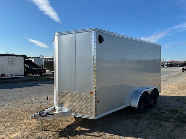 Cargo Pro 7 x 14 V-Nose Aluminum Cargo Trailer – Ramp Door image 3
