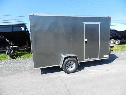 Diamond Cargo 6 x 12 Enclosed Trailer – Ramp Door image 2