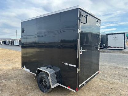 Formula 6 x 10 Enclosed Cargo Trailer – Rear Ramp Door image 2