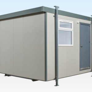 2+1 Steel Toilet Cabin 12Ft x 9Ft image 2