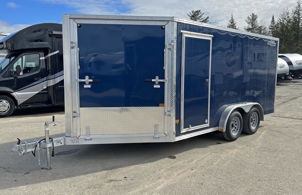 2023 High Country 7.5×14 Aluminum 2/3-Place Drive In/Out w/Tapered Ramp Doors image 0