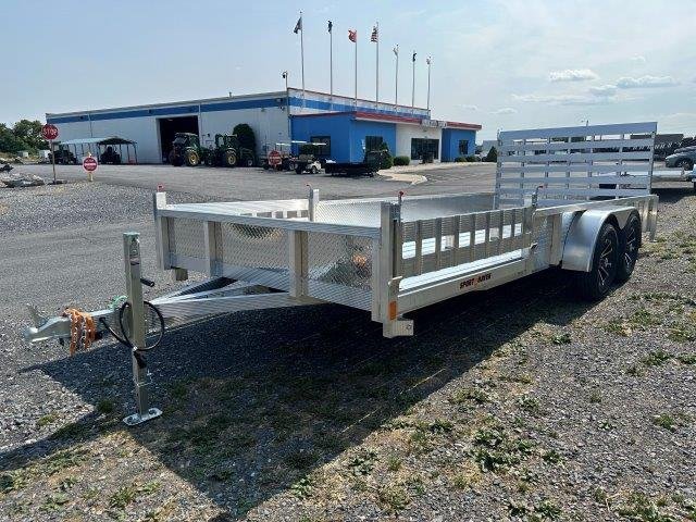 Sport Haven 7×18 Aluminum Utility Trailer – ATV Ramps image 2