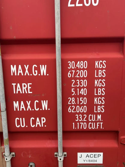 20′ Shipping Container CCR18113 image 3