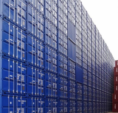 Single Trip 20Ft Shipping Container Storage Container Secure Store Site Cabin image 1