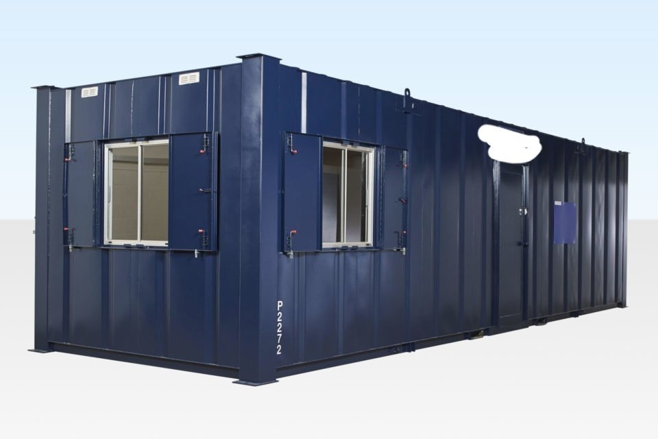 32Ft x 10Ft Steel Office/Canteen Cabin image 1