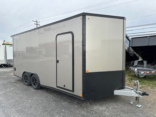 Nitro 8.5 x 18 Enclosed Aluminum Car Trailer – V Nose image 0