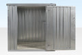 2m Flat Pack Store (Galvanised) Features image 0