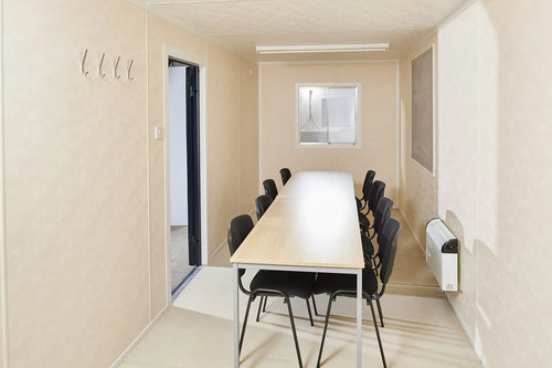24Ft x 9Ft Steel Anti-Vandal Office Cabin image 0